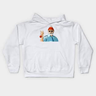 Steve Zissou Christmas Kids Hoodie